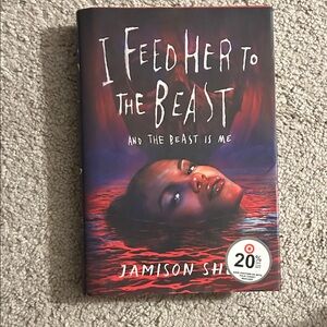 I Feed Her to the Beast by Jamison Shea - Dark Red & Purple Hardcover